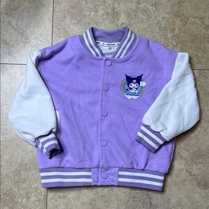 Purple and White Kuromi Jacket